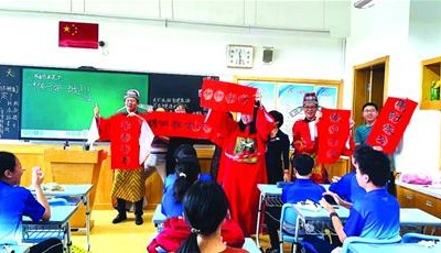“花式”壮行祝福中考生