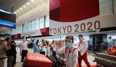 东京奥运会今晚开幕 中国奥运代表团第108位入场