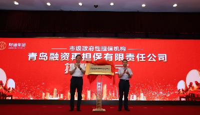 青岛市首家政府性再担保机构成立，聚力改善中小微企业信贷环境
