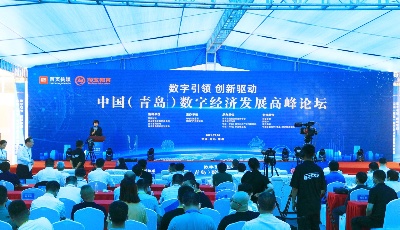 中國(guó)（青島）數(shù)字經(jīng)濟(jì)發(fā)展高峰論壇在青島舉行