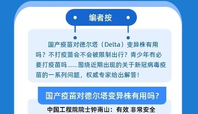不打疫苗会被限制出行吗？近期你所关心的新冠疫苗权威解答在这！
