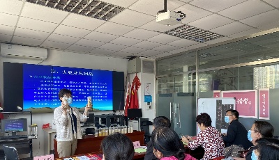 市發(fā)改委、市婦聯(lián)組織愛(ài)糧節(jié)糧進(jìn)社區(qū)主題宣傳活動(dòng)