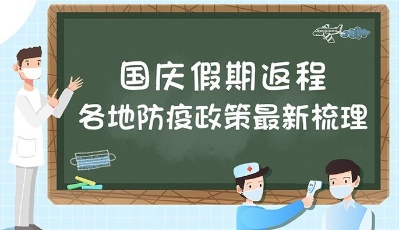 国庆假期迎来返程高峰 各地防疫政策一图看懂→