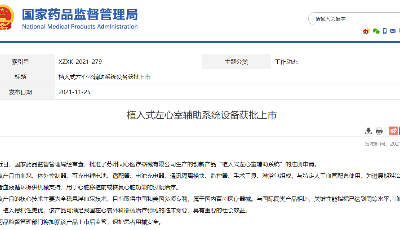 国内首款全磁悬浮式人工心脏获批上市，百洋投资高精尖医疗赛道布局进入收获期