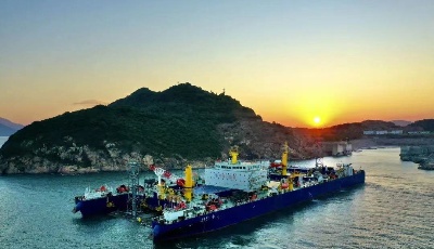  中交一航局二公司参与施工的深中通道沉管隧道全线施工任务过半！