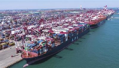 山東港口青島港：會戰頻傳捷報 牛年“紅火”開門