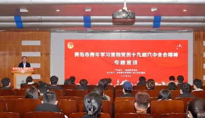 勇做時(shí)代先鋒 團(tuán)市委舉行青年學(xué)習(xí)貫徹黨的十九屆六中全會(huì)精神專題宣講