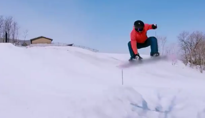 一起上冰雪丨六十岁的单板侠，酷！