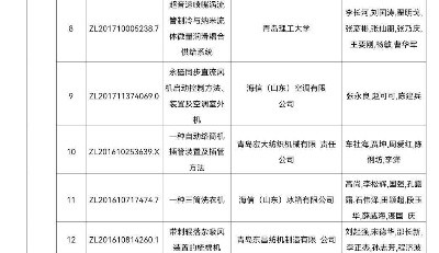 国家级名单公布，青岛21个项目入选！快来看看有没有你认识的“发明人”