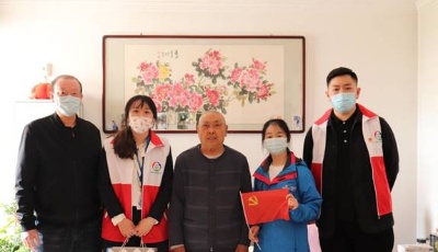 传承五四精神 凝聚青春力量 ——中建八局联合新希望琴牌乳业开展社区志愿活动