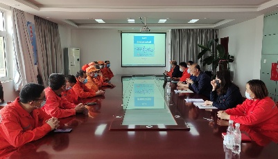 中国梦·劳动美丨青岛水务固废公司处置场开展庆“五一”系列活动