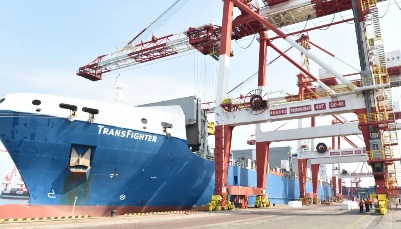 山东港口青岛港织密防疫“网” 打好生产“仗”