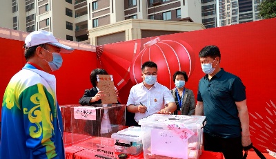 好日子！城阳韩洼社区562户回迁户喜迎抽签“分房”