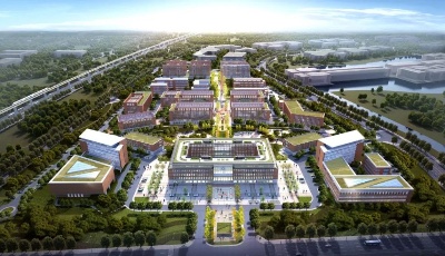 探秘省重点项目“智慧大脑”！山东能源研究院一期基础设施工程主体封顶  ​