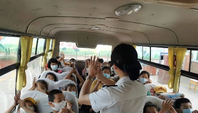 防疫課堂進車廂，安全防疫兩手抓