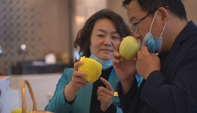 “莱西有礼”特色产品吸引青岛市民