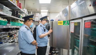 “你点我检”外卖食品抽检活动走进市北CBD