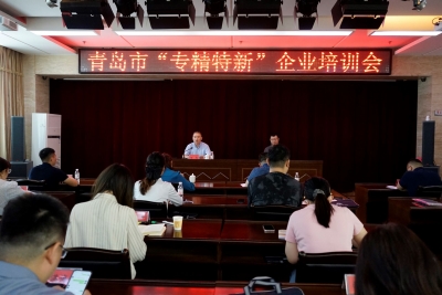 惠企纾困送政策！青岛第二期“专精特新”企业培训会开班