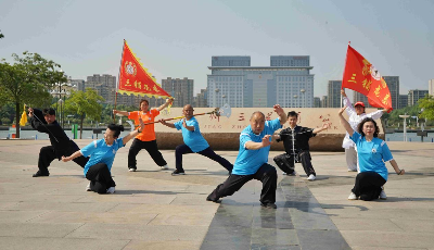 胶州“三铺龙拳”成为当地亮丽的风景线