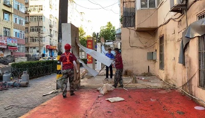 拆违治乱促蝶变 精“绣”市北新图景