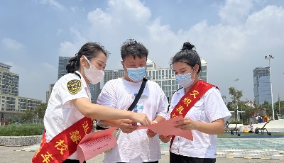 珍爱生命 谨防溺水 温馨校车开展暑期防溺水志愿服务宣传活动