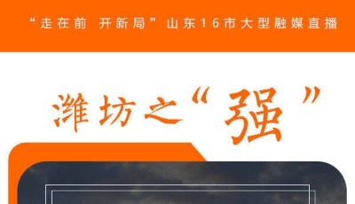 ​四海八方，还是潍坊！九张海报带你感受潍坊迸发的磅礴力量  