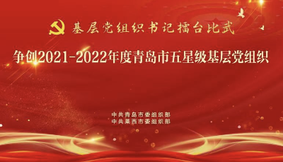 争创2021-2022年度青岛市五星级基层党组织活动——莱西专场