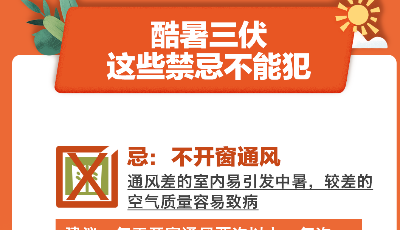 热热热热热！注意，三伏天来了