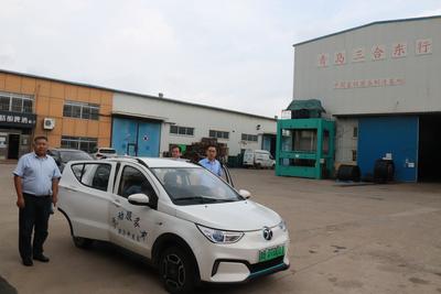 下沉一线办实事解难题  青岛莱西流动服务车开进企业“心窝”里