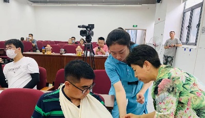 青岛市人防办开展社区干部防空袭疏散掩蔽系列培训