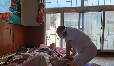 青岛市“荣军康养”工程启动后首次入户送健康服务