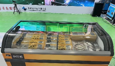 深海美味游上百姓餐桌 “国信1号”深海野游大黄鱼亮相农业高新技术成果交易活动