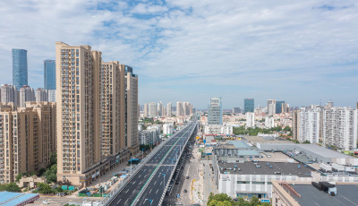 “空中走廊”提前通车！辽阳路（南京路-福州路段）主线桥明日通车