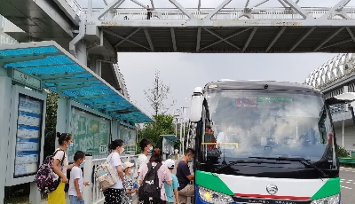 秋高气爽  温馨巴士喊你坐公交观崂山