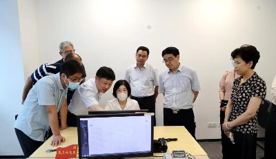 山东省医保基金联合检查督导组来青督查