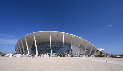 城市新地标！青岛·上合之珠国际博览中心进入运营倒计时