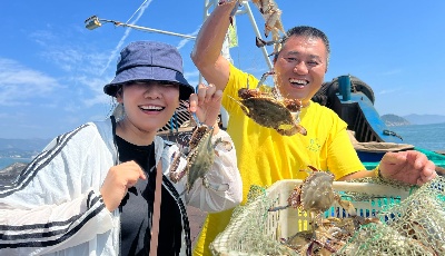 开海啦！郭老三头船本地螃蟹上市