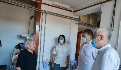 青岛市水务管理局开展中秋“我为群众办实事，水务为民送温暖”走访慰问活动