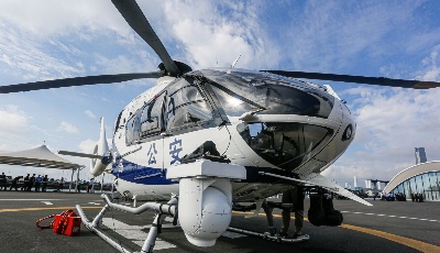 青岛公安迈入警航时代 首架警用直升机首航