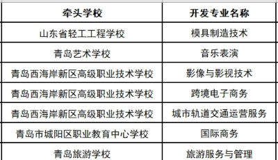 優(yōu)秀！這些學(xué)校參與國(guó)家和省級(jí)職業(yè)教育教學(xué)專(zhuān)業(yè)成果開(kāi)發(fā)