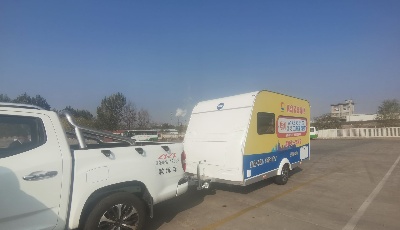 露营经济“出圈” 岛城首家拖挂式房车驾校亮相