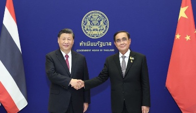 习近平同泰国总理巴育举行会谈