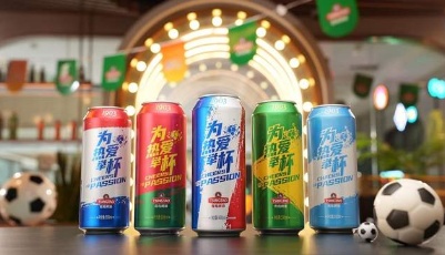 亮相即圈粉！青岛啤酒变身“足球表情包”成观赛必备