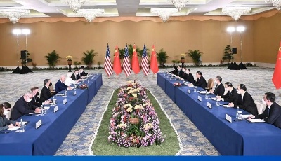 一图读懂 | 习近平同美国总统拜登举行会晤