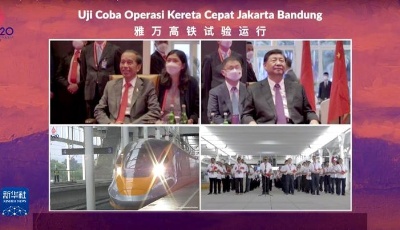 习近平同印尼总统佐科举行会谈