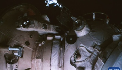 空间站梦天实验舱与空间站组合体在轨完成交会对接