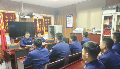 市北消防大队多举措筑牢疫情防线