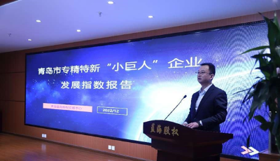 资本大潮中的“专精特新”——青岛市专精特新“小巨人”企业发展指数发布暨颁奖仪式成功举办