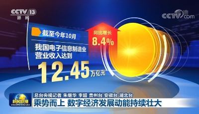 【新思想引领新征程】乘势而上 数字经济发展动能持续壮大