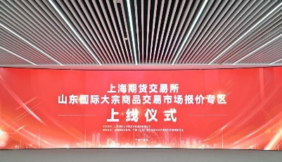 南北互动、双向赋能：山东国际大宗报价专区正式挂牌上线